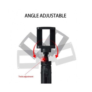 ANG Tripod Support Mini Phone Extendable + Holder U Penyangga HP Smartphone Kamera