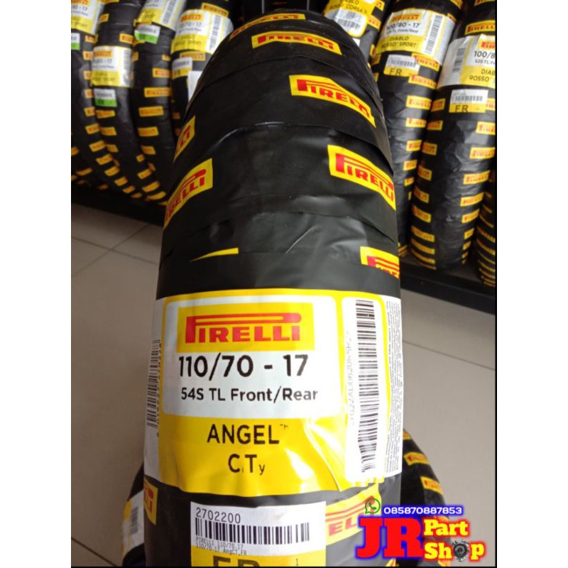 Pirelli angel city 110/70-17