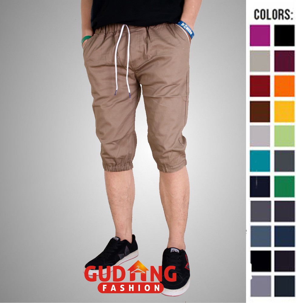 Celana Murah Pria Jogger Pants Pendek - Banyak Pilihan Warna CLN (COMB)