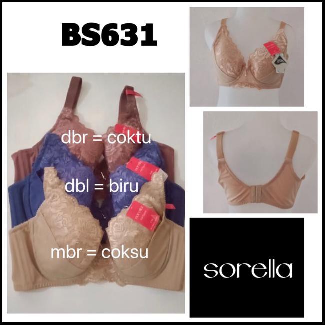 Bs631 Bra Sorella Full Figure 34D 36Cde 38Cde 40C