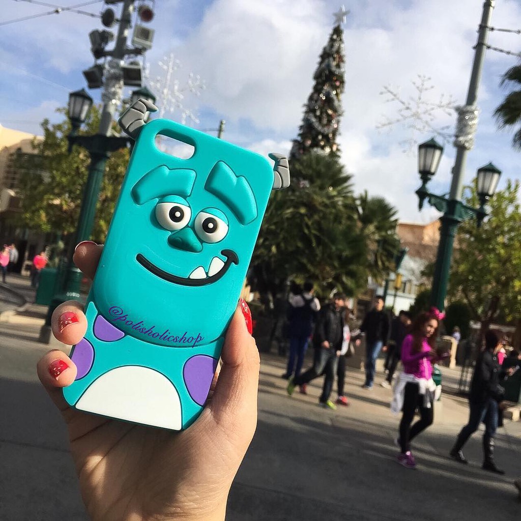 Sulley Monster Inc i5 5s 6 6s Casing HP Silicone Soft Case / Cover Case Handphone Silicone Soft Case