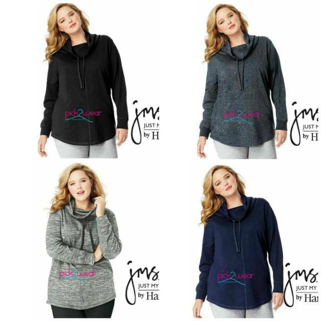 avia pullover cowl hoodie