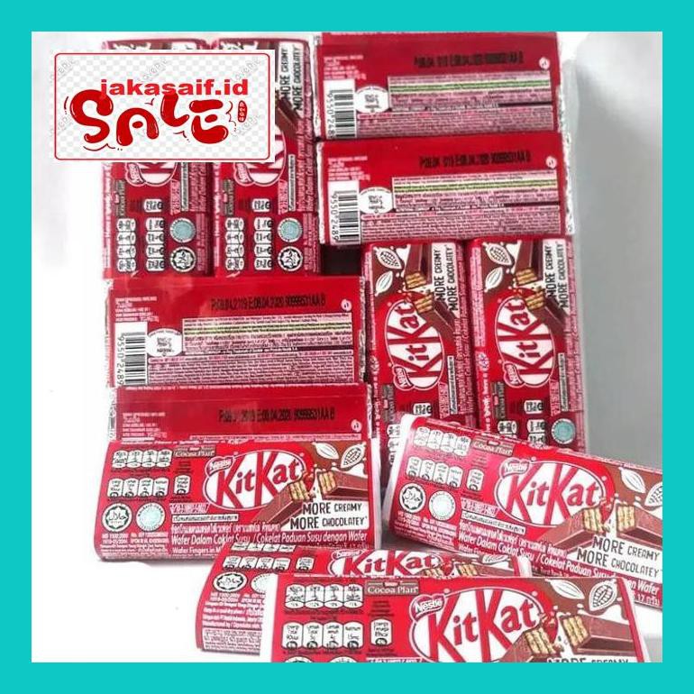 

S5085D0Yh Kitkat Kit Kat Coklat 2F Finger Chocolate (Per Box) Murah Sale D5Uuty