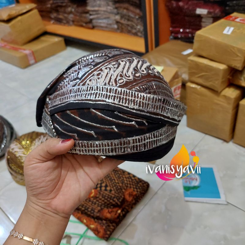 Blangkon Pengantin - Solo Lis Prodo Silver