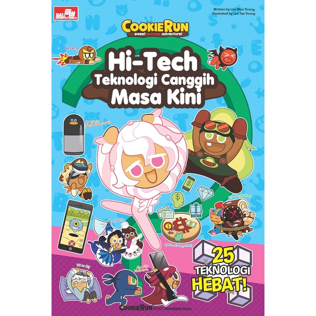 Cookie Run Sweet Escape Adventure! - Hi-Tech Teknologi Canggih Masa Kini