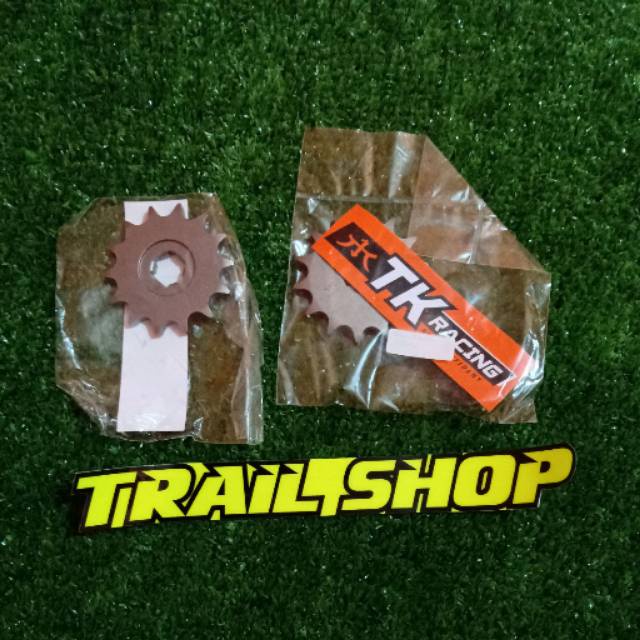 GEAR DEPAN KLX 150 MERK TK