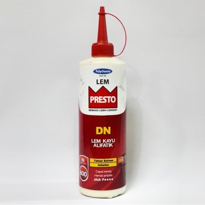 Lem Kayu PRESTO DN 600 gr / Lem Kayu ALIFATIK