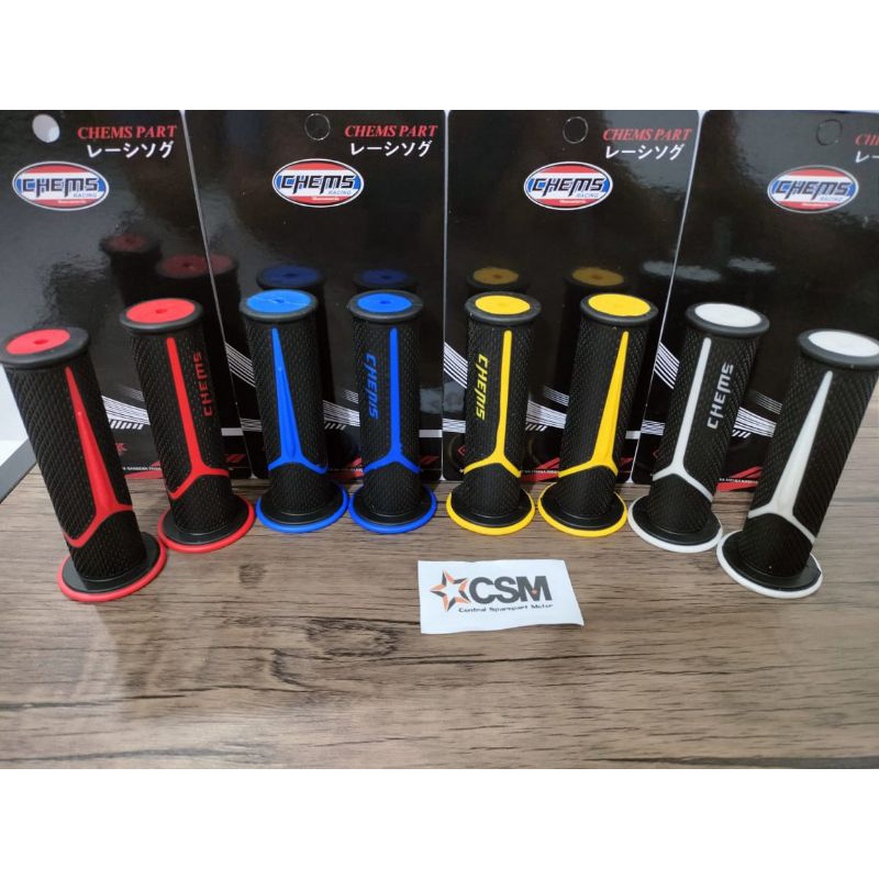 Hanfat handgrip grip karet bulu chems garis y model kitaco universal