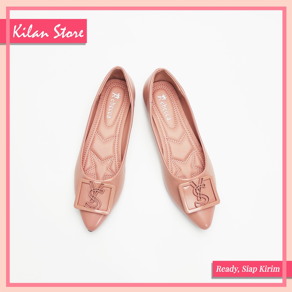 Flatshoes Humaira 1432103 - Sepatu Flat Sepatu Teplek Wanita