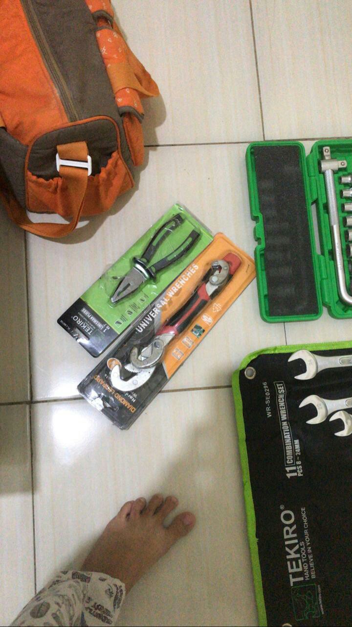 Mollar Kunci Mata Bor Baut Roofing 8 X 42 Mm 1 Set Isi 5 Pcs 16040502