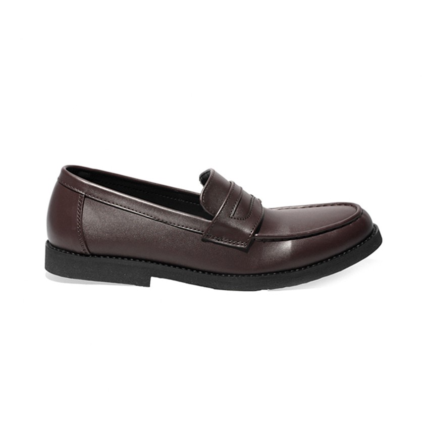 Vinoka Brown | Sepatu Loafers Penny Klasik Vintage Klasik Loafer Tali Footwear | FORIND x Lvnatica