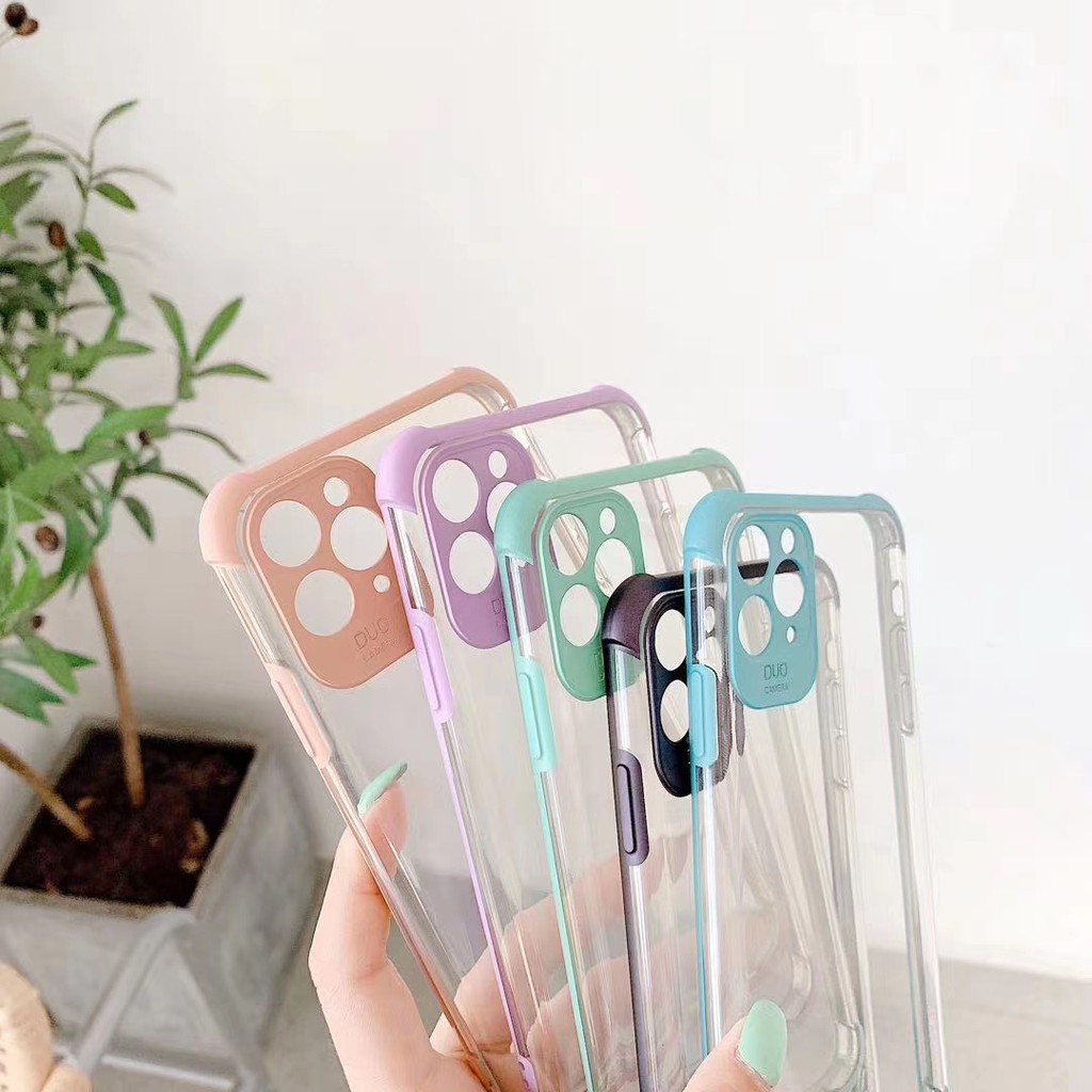 Colorful Clear Softcase IPHONE 12 MINI 12 PRO 12PRO MAX