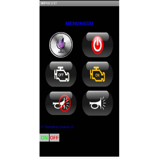 ALARM MOTOR REMOT ANDROID "BEPRO"