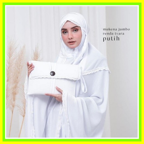 Mukena Mukenah Mewah Dewasa Rukuh Jumbo Bahan Adem Sutra Premium  Motip Bordir Fashion Wanita Alat S