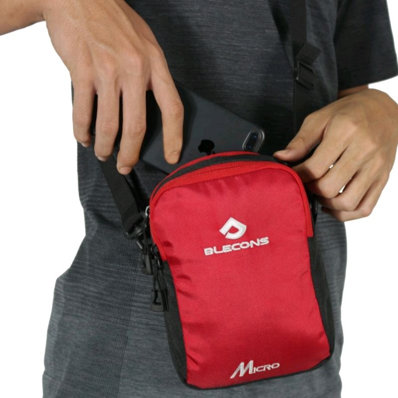 Tas Selempang Slimbag Mini Travel Pouch Blecons Series Macro Slingbag - Tas sandang Blecons