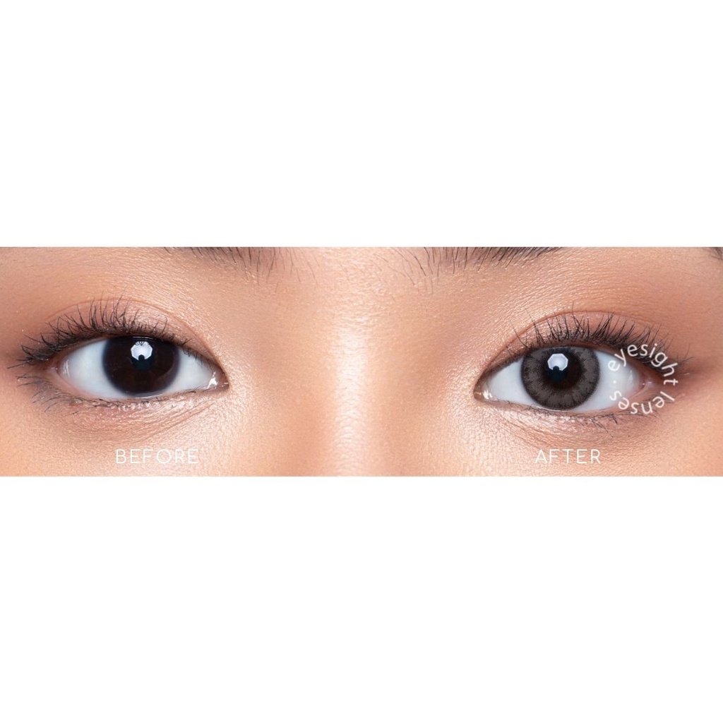 EYESIGHT LENSES  Softlens Princess by EOS - Cookie Cacao  (2pcs/sepasang)