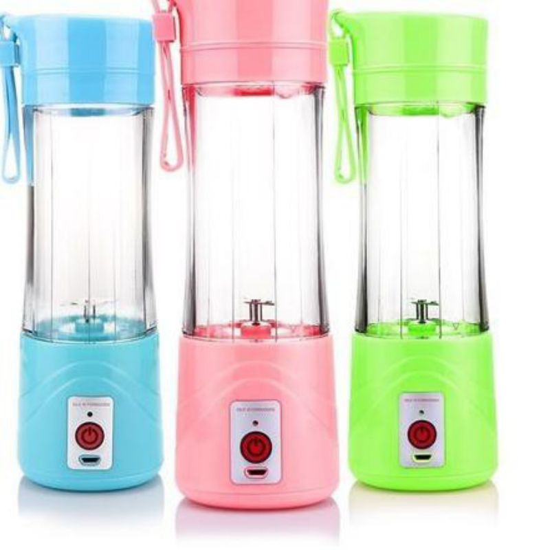 Blender Portable Mini juice cup 380ml blender jus USB mixer alat smoothies