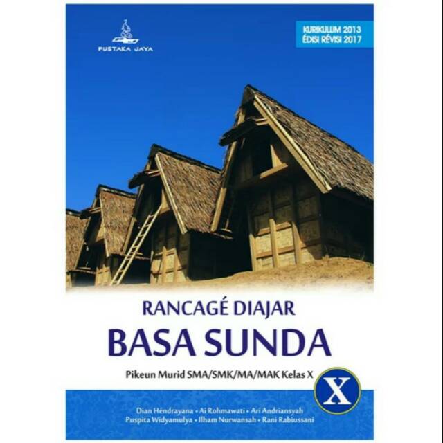 Buku rancage diajar bahasa sunda k13 kelas x sma