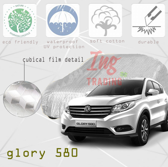 Cover Sarung Mobil GLORY 580 Waterproof 3 Layer Protection