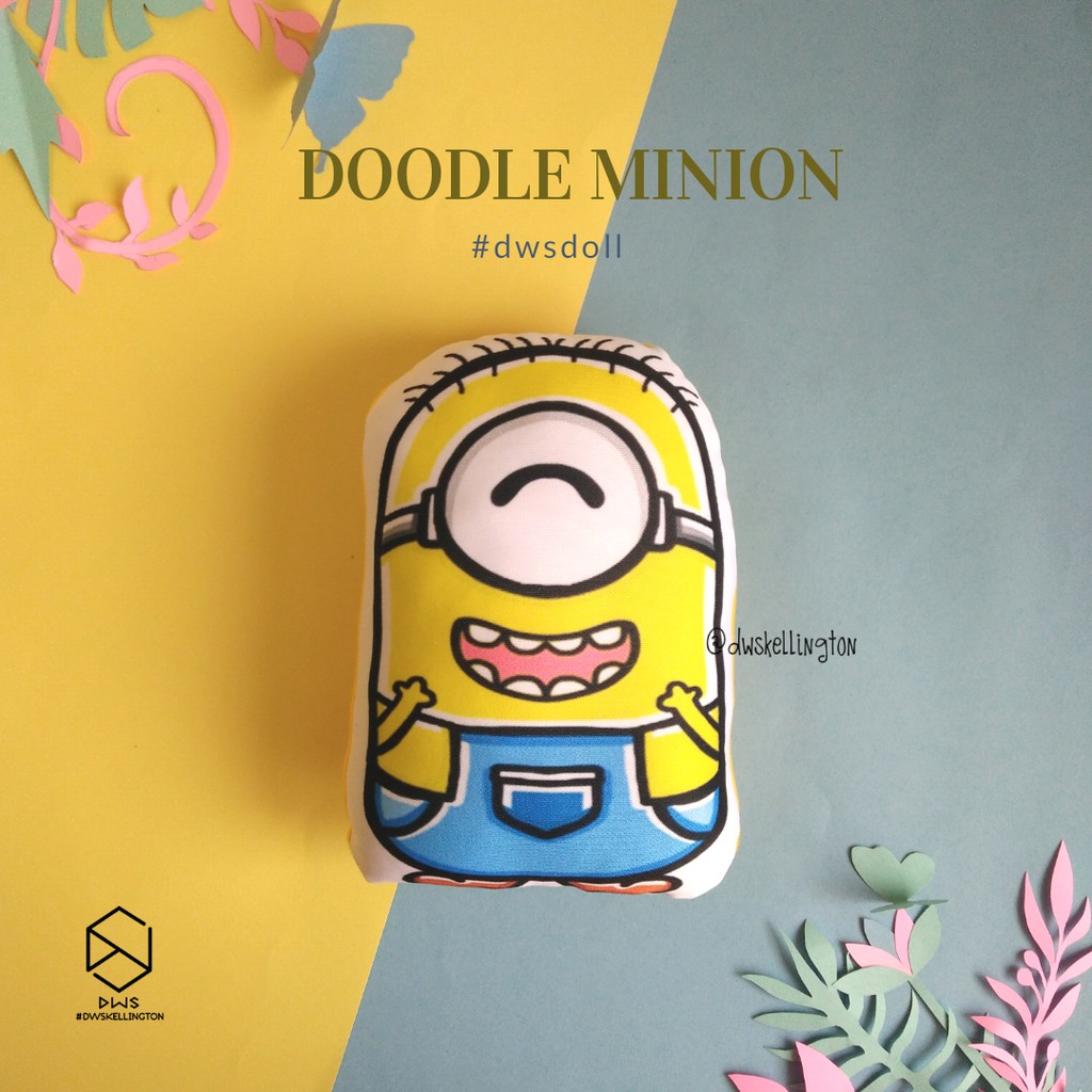 Minion Kartu Ucapan Ulang Tahun Pop Up Greeting Card Hadiah Custom