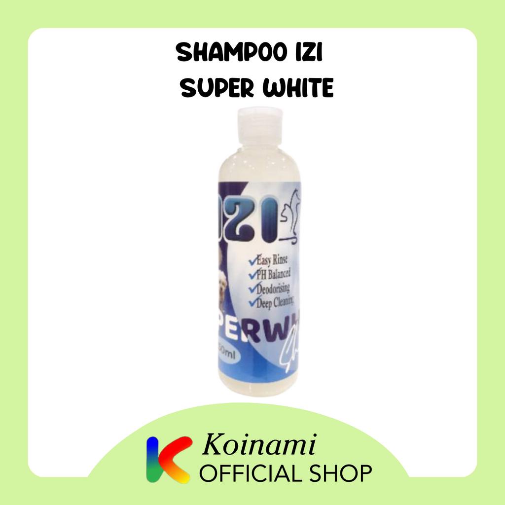 IZI SHAMPO SUPER WHITE 250 ML / SHAMPO KUCING ANJING PEMUTIH / TALI MAS