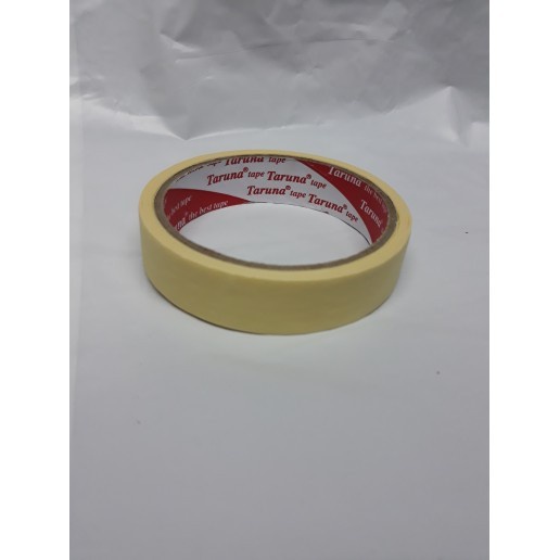 masking tape 1 inch / lakban kertas /solatip kertas / solasi 12yard