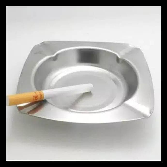 ASBAK ROKOK STAINLESS UK 12 CM