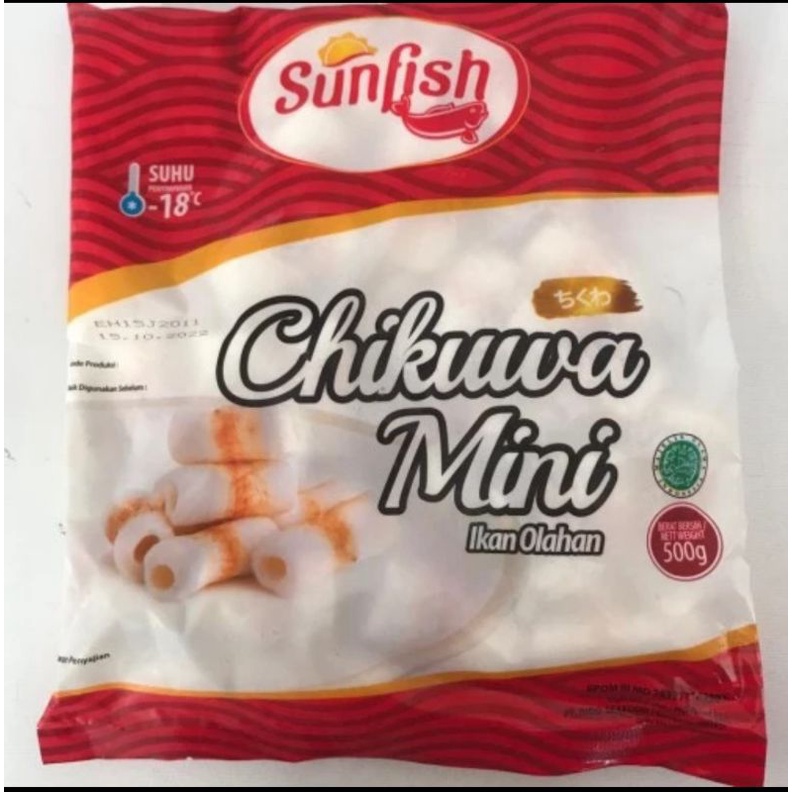 

Chikuwa mini sunfish 500g