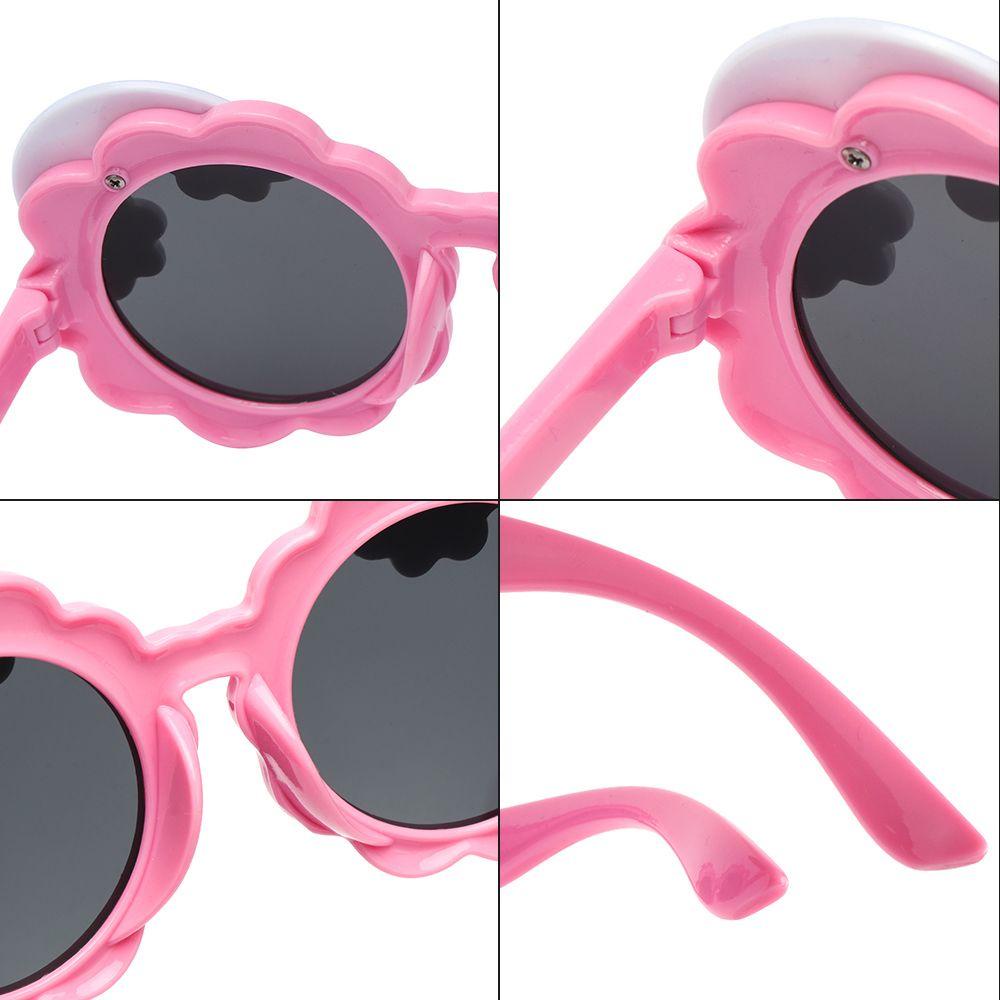 Lily Anak Kacamata Hitam Warna-Warni Liburan Bintang Bulat Kids Eyewear