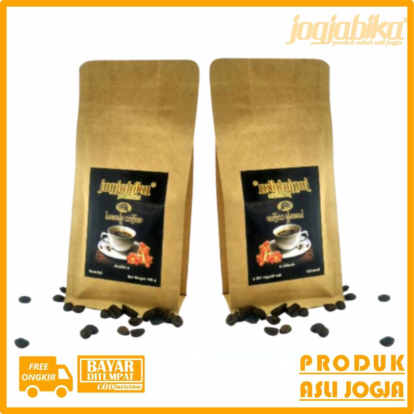 

Kopi Luwak Arabika Jawa Biji Bubuk Asli Jogja 100 g