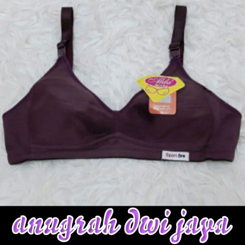 sport bra wanita alda tanpa kawat/ bh alda