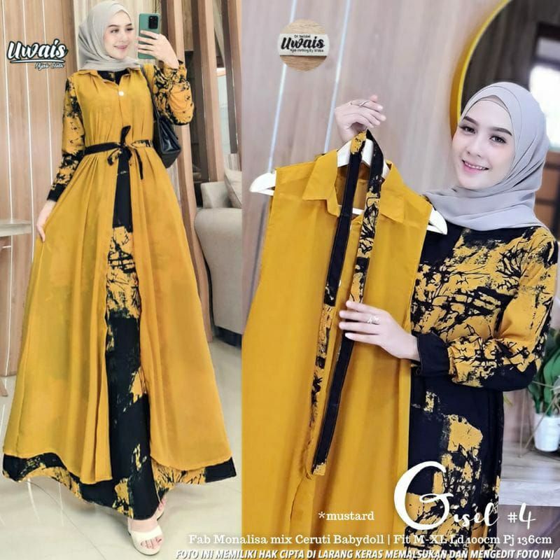 GISEL #4 | DRESS 2IN1 SIZE M L XL XXL