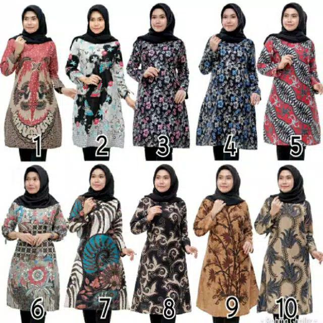 New Arrival | Tunik Batik Wanita Motif Terbaru