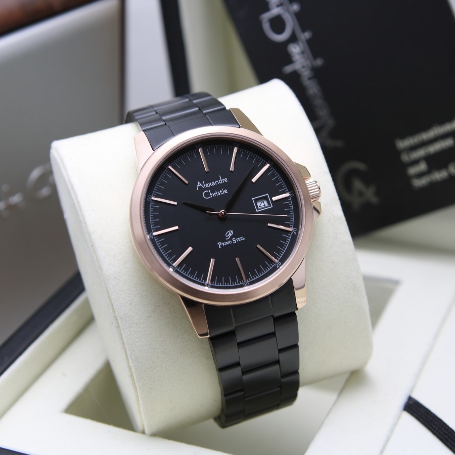 ALEXANDRE CHRISTIE 1008 MD RANTAI PRIA ORIGINAL GARANSI 1TAHUN