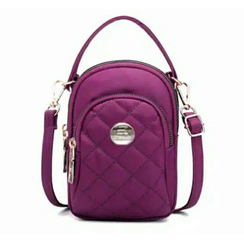 Tas Wanita Import Jinjing Dan Selempang CHIBAO Mini CB8182 8182 Bordir Logo Bahan Parasut Kualitas S