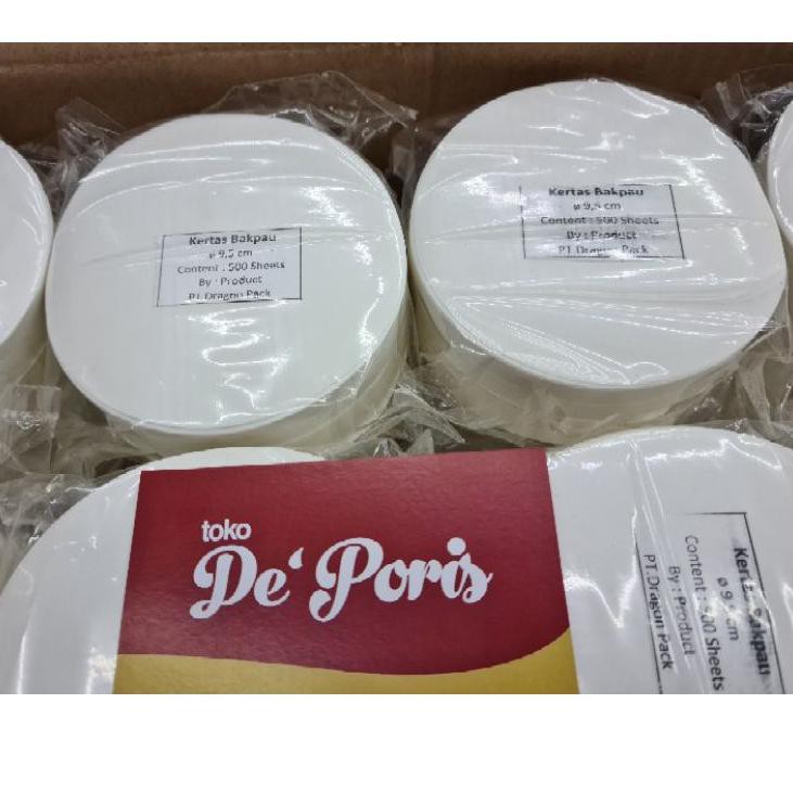 

Diskon promo yh Kertas Bakpao 9.5cm isi 500 lembar EAF