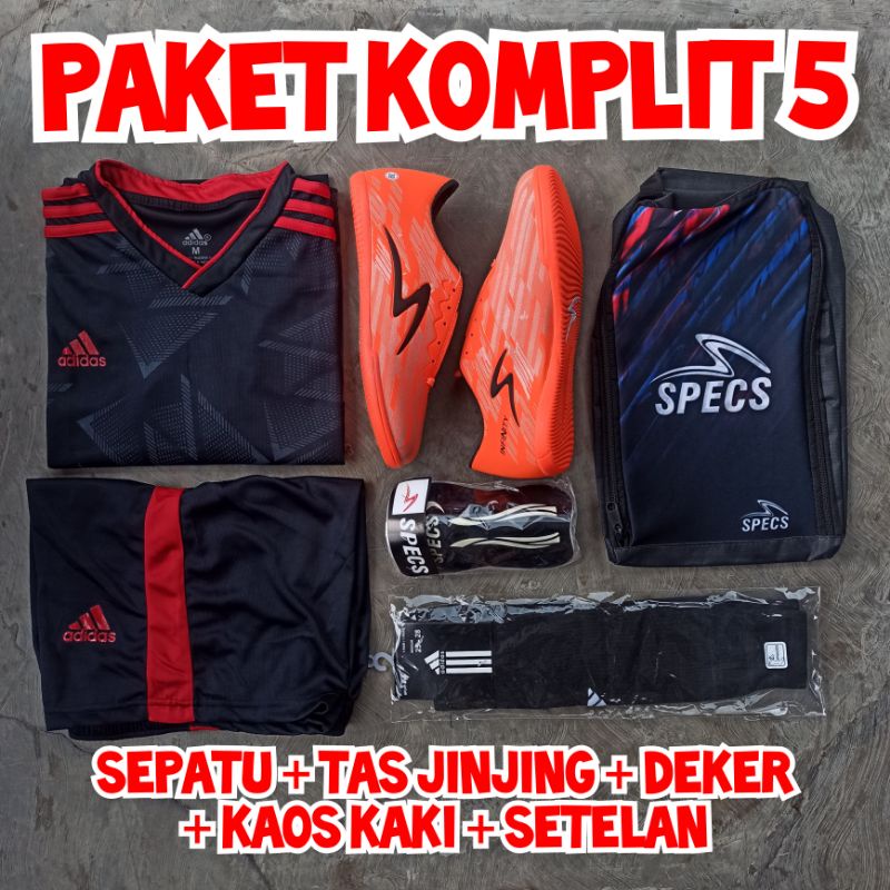 Paket Komplit 5 Sepatu Futsal Grade Original Termurah Se Indonesia Raya Merdeka Masok Dek-4