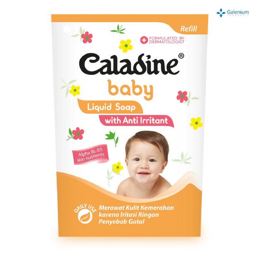 Caladine Baby Liquid 210ml - Sabun Bayi