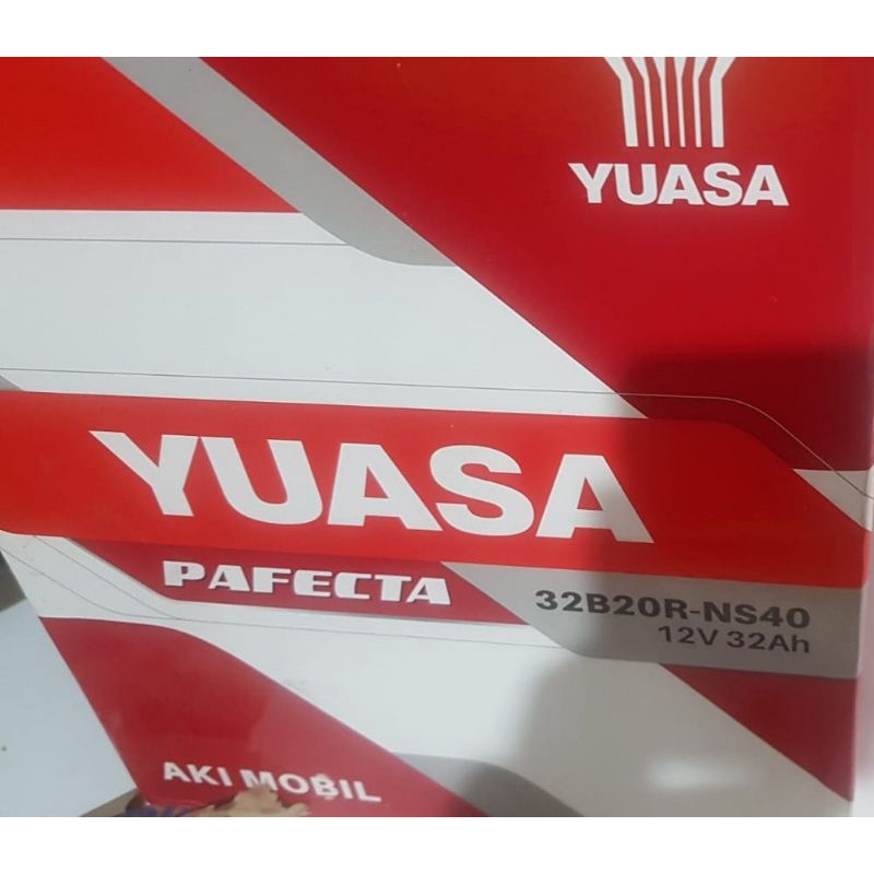 aki mobil yuasa basah ns40