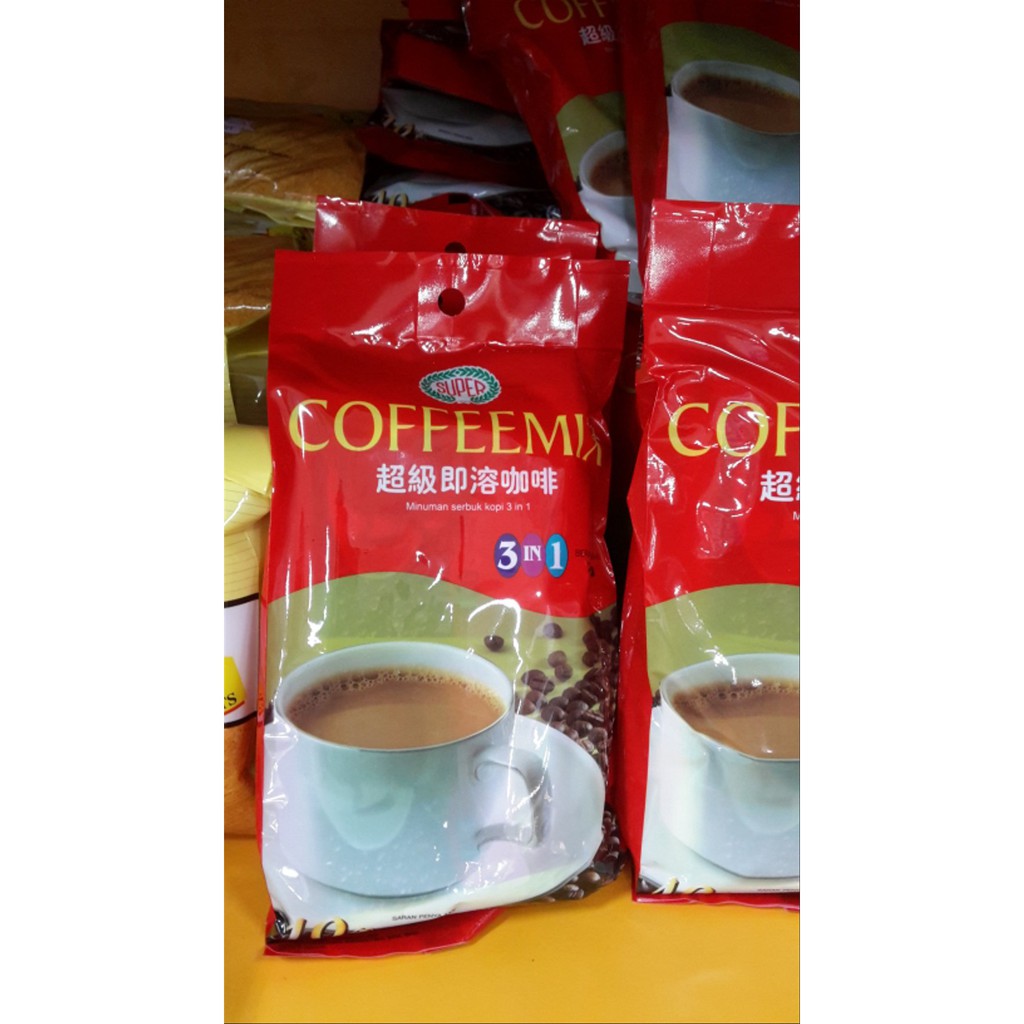 

SUPER 3IN1 INSTANT COFFEEMIX 10'S 20GR