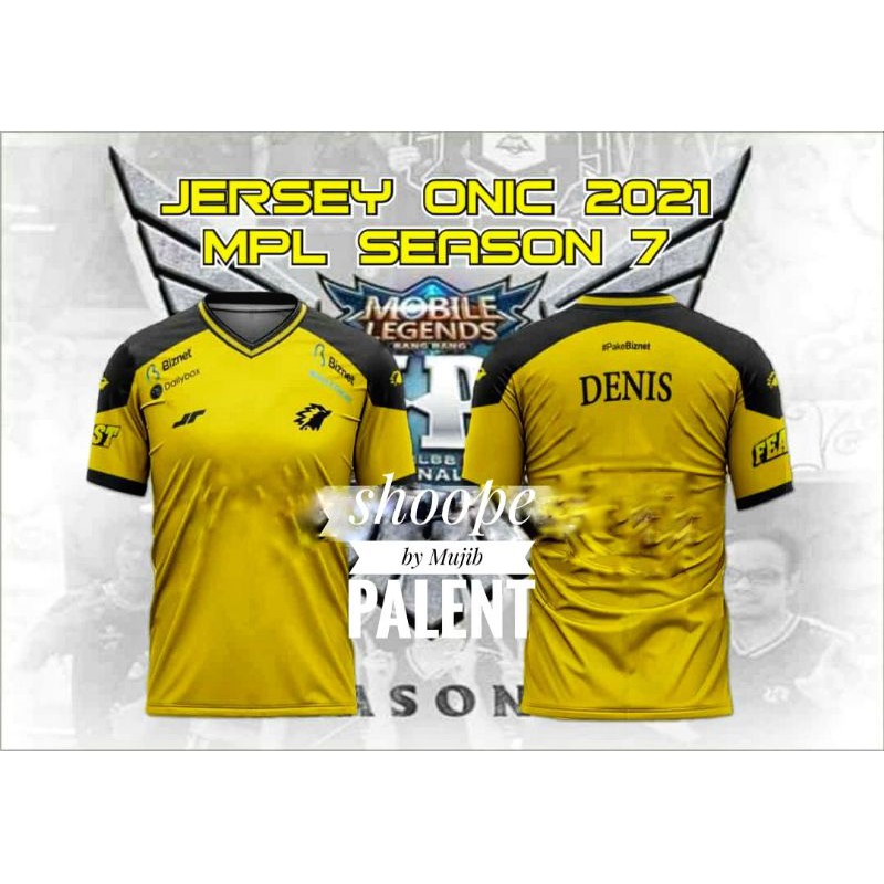 Jersey ONIC ESPORTS world ChampionShip S7 2021