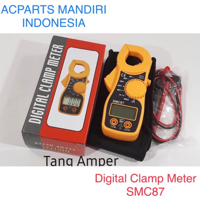 DIGITAL CLAMP METER TANG AMPER BAGUS BERKUALITAS ( SMC-87 )