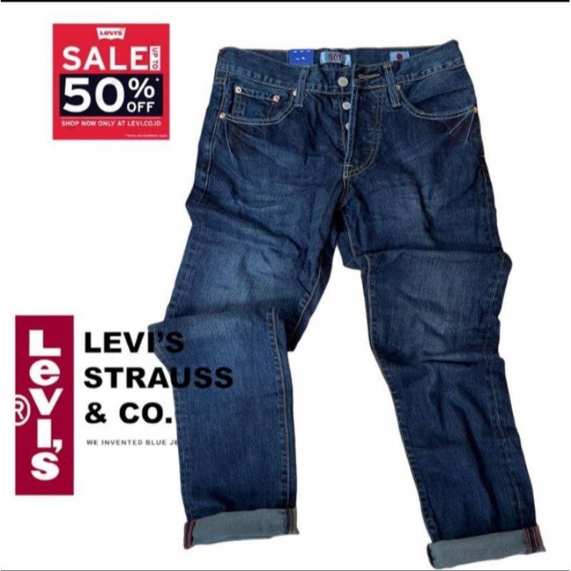 Celana jeans Levis/pakaian pria/Levis jeans reguler/standard jeans/(COD) terlaris
