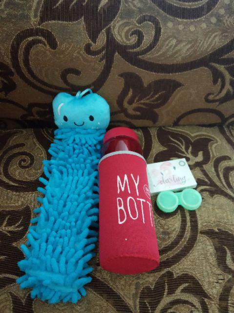 Lap Cendol Microfiber Lembut Karakter Lucu Hand Towel Cendol Unik - Lap Tangan - Souvenir