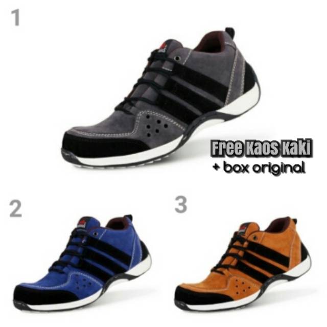 PROMOBESTSELLERSEPATU PRIA BOOTS SAFETY SANTAI ELEGAN FORMAL GAYA FREE KAOS KAKI