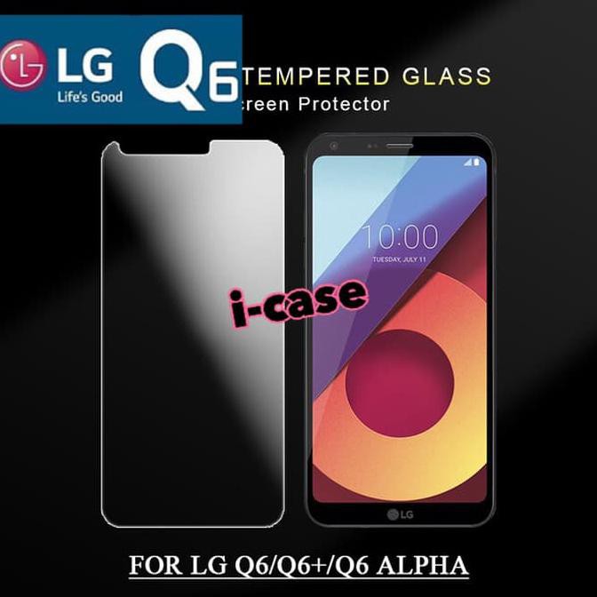 LG Q6 - LG Q6 Plus tempered glass clear