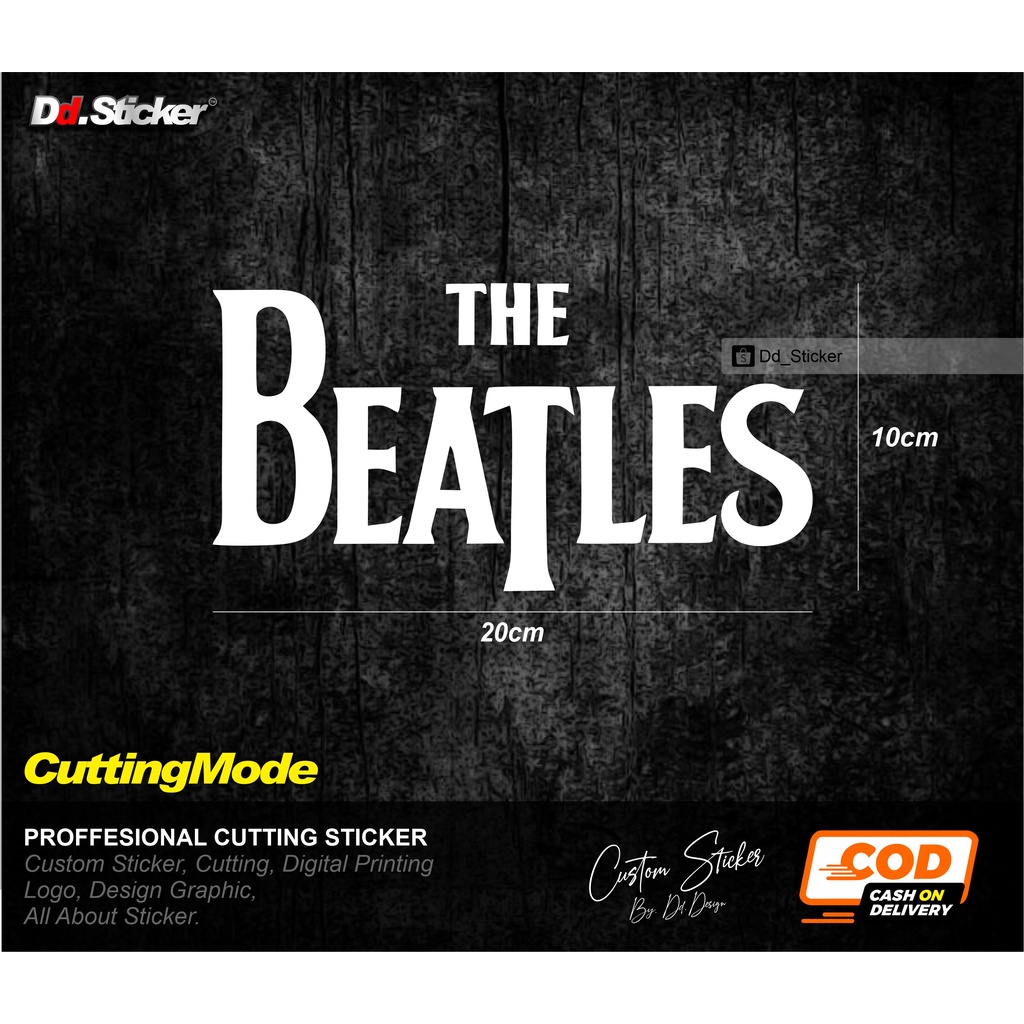 Sticker The Beatles Logo | Cutting Sticker
