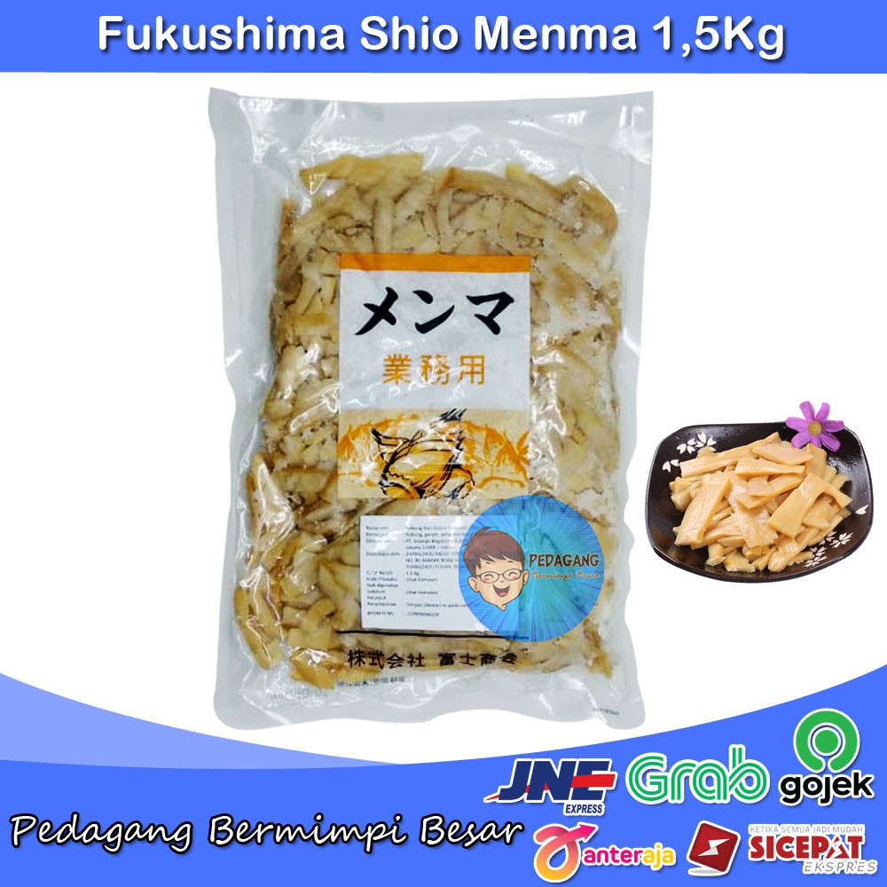 

Fukushima Shio Menma 1,5Kg | Asinan Rebung