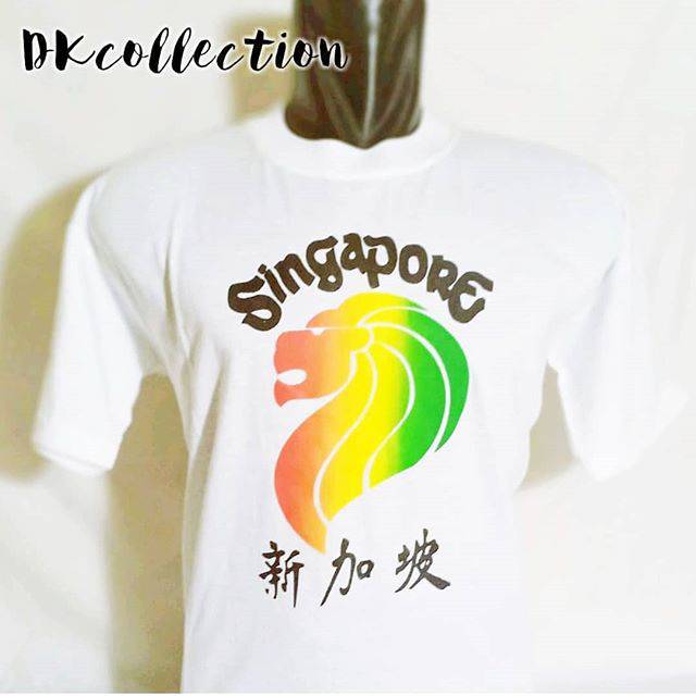 Kaos singapore oleh oleh Singapore kaos Singapura souvenir singapura