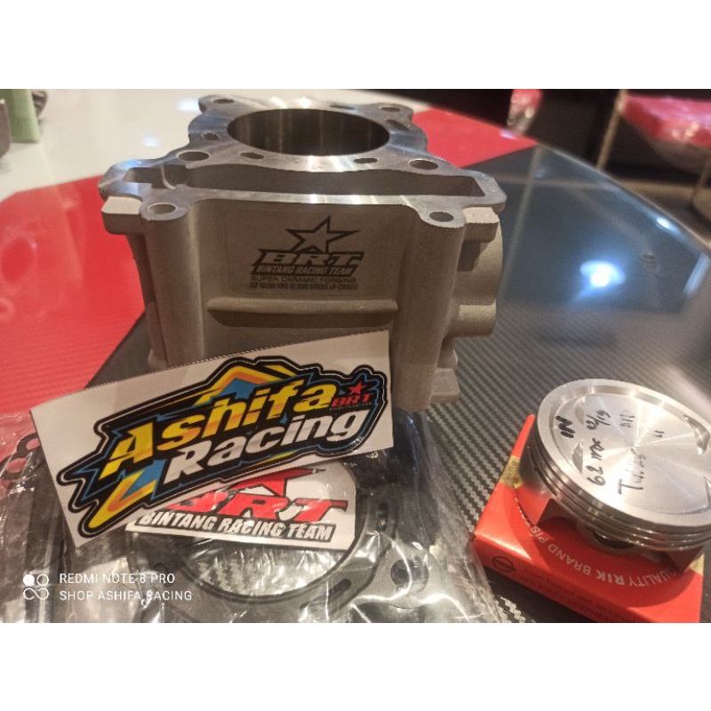BLOK PISTON 62 CERAMIC BRT ( MX NEW, VIXION, MX KING ,R15 )